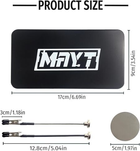 18 قطعة عصا مشبك التمساح المغناطيسي مع قاعدة حامل اللوحة المعدنية مجموعة أدوات النمذجة لأجزاء نموذج هواية البخاخة in Kuwait