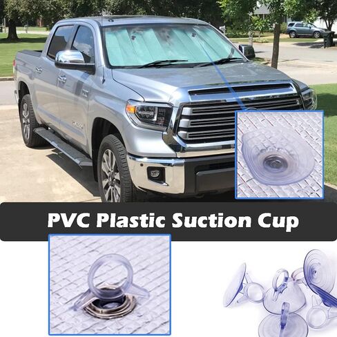 Big Ant Windshield Sun Shade for Ford F150 2014 2013 2012 2011 2010 2009, Front Window Windshield Sunshade Blocks UV Rays, Silver in Saudi Arabia