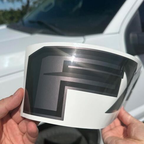 ملصقات الطرق الوعرة FX2 لملصقات شاحنة Ranger F150 فائقة التحمل | مجموعة من 2 (أسود/أنثراسايت) in Saudi Arabia