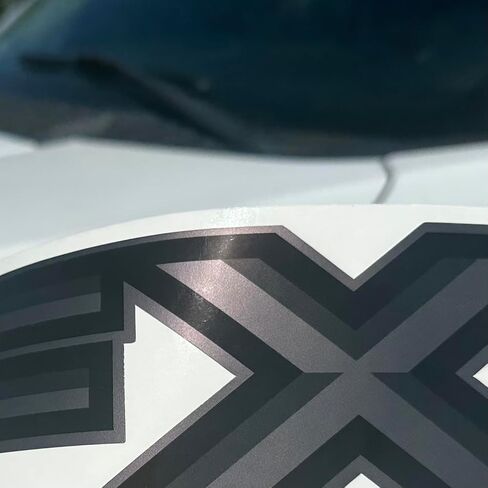 ملصقات الطرق الوعرة FX2 لملصقات شاحنة Ranger F150 فائقة التحمل | مجموعة من 2 (أسود/أنثراسايت) in Saudi Arabia