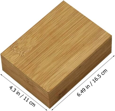 Zerodeko Wooden Playing Card Holder Box Playing Card Deck Container Rustic Card Storage for Poker Cards Bank Cards Business Cards Game Cards Khaki in Saudi Arabia