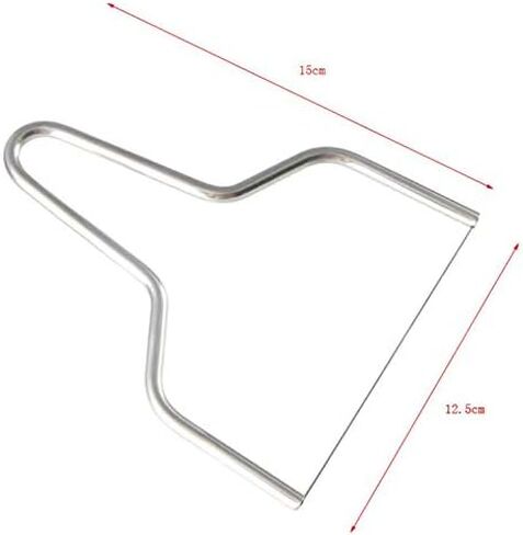 لير الجبن، قطاعة الجبن، قطاعة الجبن المصنوعة من الفولاذ المقاوم للصدأ مع سلك، أدوات تقطيع الزبدة المحمولة للجبن الصلب الناعم in Kuwait