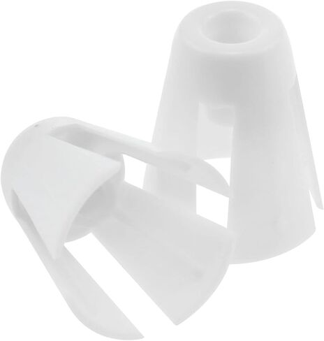 White Plastic Coil Claw Thread, Spool conical Bracket, Sewing Machine Wire Rack Accessories (12 Pieces) in Saudi Arabia