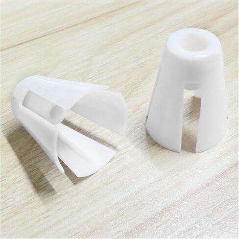 White Plastic Coil Claw Thread, Spool conical Bracket, Sewing Machine Wire Rack Accessories (12 Pieces) in Saudi Arabia