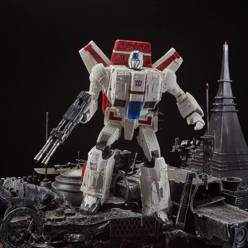 لعبة ترانسفورمرز تويز جينيريشنز وور فور سايبرترون كوماندر WFC-S28 Jetfire - فصل الحصار - للبالغين والأطفال من سن 8 سنوات فما فوق، 11 بوصة in Saudi Arabia