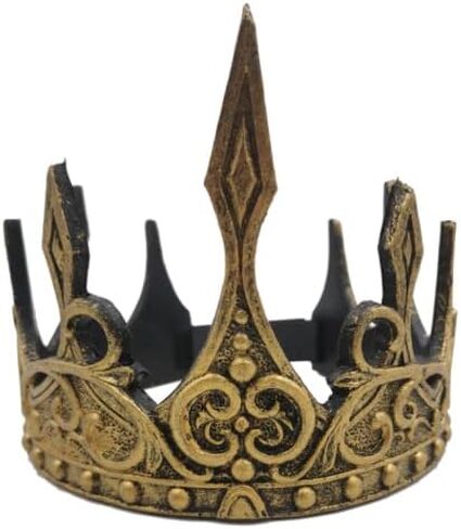 Men King Crown PU Foam 3D Fancy Dress Stage Performance Props For Pageant Birthday Wedding Party Costume Princess Decoration in Saudi Arabia