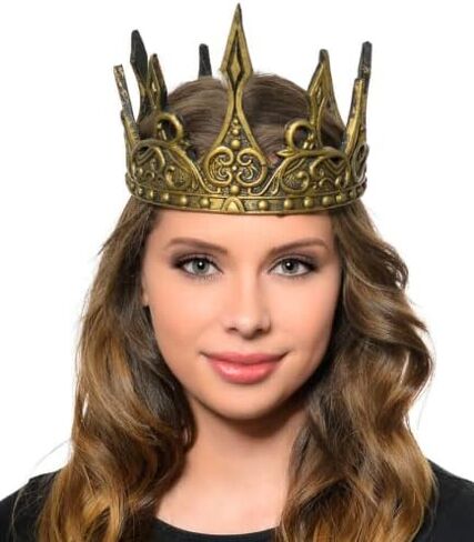 Men King Crown PU Foam 3D Fancy Dress Stage Performance Props For Pageant Birthday Wedding Party Costume Princess Decoration in Saudi Arabia