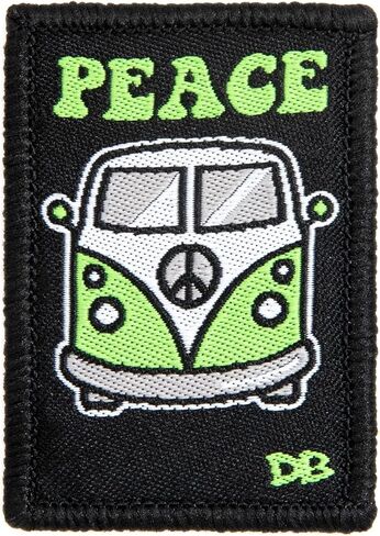 Dime Bags Interchangeable Accessory Patches | Removable Patches for Dime Bags Customization | 2-Pack (Shalom) in Saudi Arabia