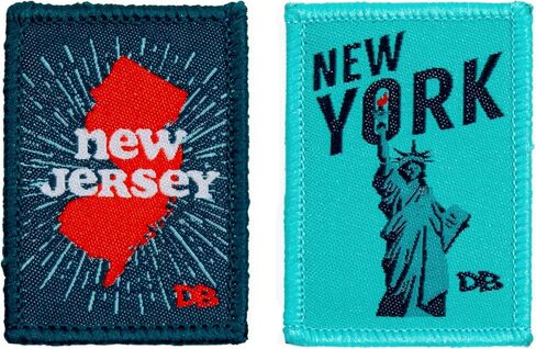 Dime Bags Interchangeable Accessory Patches | Removable Patches for Dime Bags Customization | 2-Pack (Shalom) in Saudi Arabia