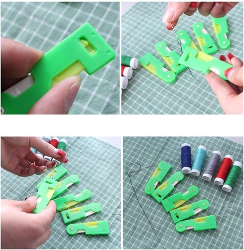 6 قطع من خيوط الخياطة، خيوط الخياطة الأوتوماتيكية، خيوط الخياطة اليدوية، خيوط الخياطة اليدوية، أداة الخياطة اليدوية (لون عشوائي) in Kuwait