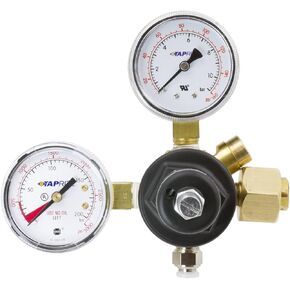 AutoMeter ABR Co2 Bottle Regulator Only, Adjustable, Dual Gauges in Saudi Arabia