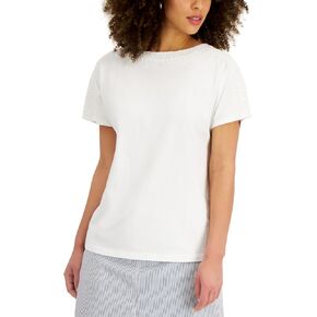 Karen S Womens Crochet Trim Top in Saudi Arabia