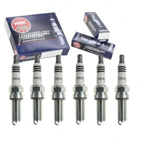 6 PC NGK Iridium IX Parch Plugs متوافقة مع Jeep Wrangler 3.6L V6 2012-2018 in Kuwait
