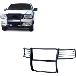Black Horse Grille brush Bumper Guard Modular Black Compatible with 2004-2008 Ford F-150-17FP28MA in Saudi Arabia