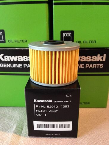 Kawasaki 1994-2020 KLX110 KLX300R فلتر زيت العنصر 52010-1053 NEW OEM in Saudi Arabia