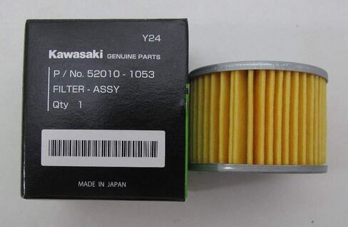 Kawasaki 1994-2020 KLX110 KLX300R فلتر زيت العنصر 52010-1053 NEW OEM in Saudi Arabia