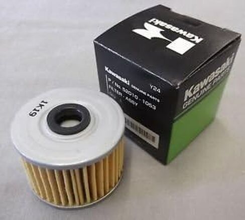 Kawasaki 1994-2020 KLX110 KLX300R فلتر زيت العنصر 52010-1053 NEW OEM in Saudi Arabia