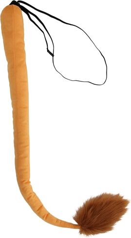 Deluxe Lion Plush Tail - Stuffed Tail with Faux Fur and Adjustable Elastic Strap in Saudi Arabia