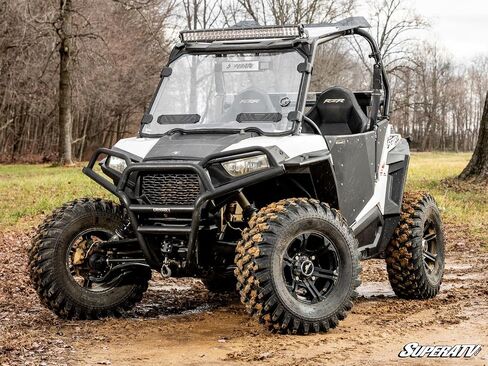 الزجاج الأمامي المتنفيس المقاوم للخدش SuperatV لسلسلة Polaris RZR 900 (2015-2020)-بناء بولي كربونات متين | يتضمن ختم لمبة مثبتة مسبقًا in Saudi Arabia