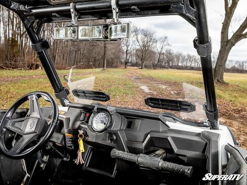 الزجاج الأمامي المتنفيس المقاوم للخدش SuperatV لسلسلة Polaris RZR 900 (2015-2020)-بناء بولي كربونات متين | يتضمن ختم لمبة مثبتة مسبقًا in Saudi Arabia
