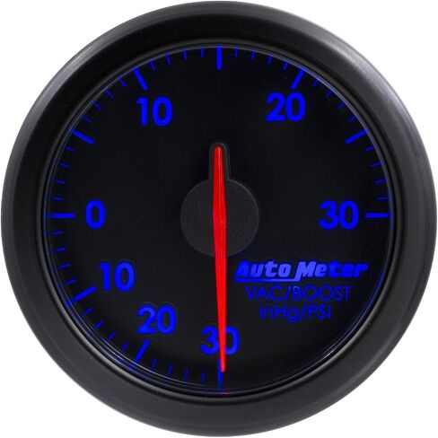 Autometer 9159-T 2-1/16 "Boost/VAC ، 30 في Hg/30 psi ، Airdrive ، Black in Saudi Arabia