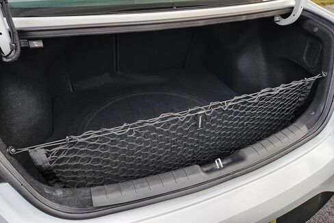 Envelope Style Elastic Trunk Mesh Cargo Net for Hyundai Elantra SE SEL Sport 2016-2025 - Premium Trunk Organizer and Storage - Luggage Net for Sedan - Best Car Organizer for Hyundai Elantra (AD) in Saudi Arabia