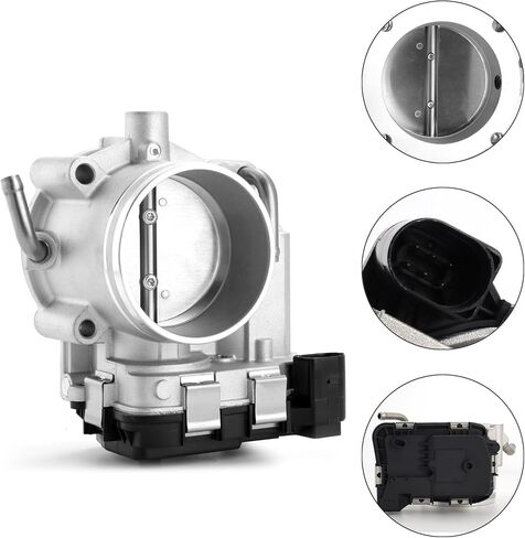 مجموعة جسم الخانق الإلكترونية لـ Volkswagen Beetle Golf Jetta Passat Rabbit 2.5L L5-جزء استبدال OEM # S20432 07K133062A 07K-133-062-A in Saudi Arabia