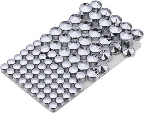 TCMT Chrome ABS Plastic Bolt Toppers Caps Kit Fits for Harley Electra Glide Road King 1994 1995 1996 1997 1998 1999 2000 2001 2002 2003 2004 2005 2006 in Saudi Arabia