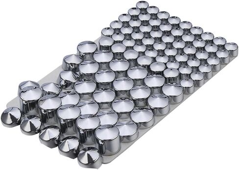 TCMT Chrome ABS Plastic Bolt Toppers Caps Kit Fits for Harley Electra Glide Road King 1994 1995 1996 1997 1998 1999 2000 2001 2002 2003 2004 2005 2006 in Saudi Arabia