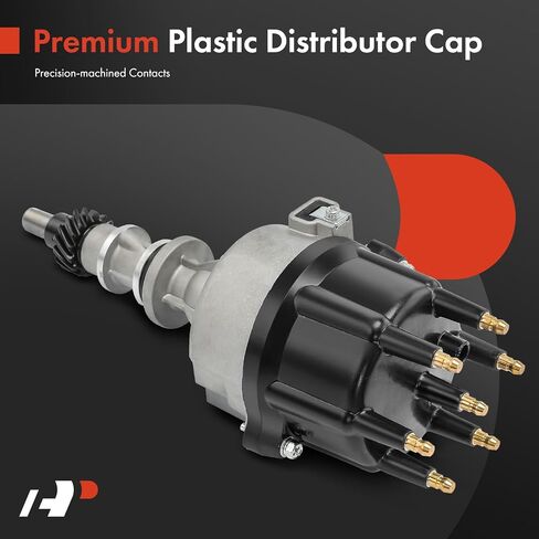 موزع الإشعال A-premium مع CAP و Rotor متوافق مع Ford F-150 F-250 F-350 E-150 E-250 Eonoline Club Wagon E-350 Econoline in Saudi Arabia