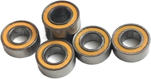 MR106RS تحمل ABEC-3 (10pcs) 6x10x3 مم مصغرة MR106-2RS محامل الكرة البرتقالية MR106 2RS المحمل in Kuwait
