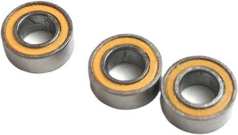 MR106RS تحمل ABEC-3 (10pcs) 6x10x3 مم مصغرة MR106-2RS محامل الكرة البرتقالية MR106 2RS المحمل in Kuwait