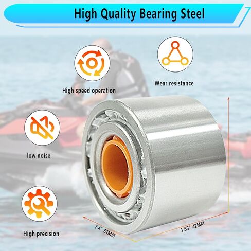 طائرة مضخة نفاثة محمل طقم إعادة بناء Sea-Doo GTI 90 130 155 GTR 215 230 GTS 90 GTX 155 170 215 300 RXT 215 230 260 300 RXP 215 300 in Saudi Arabia
