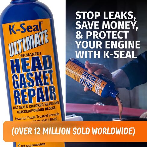 K-Seal Ultimate Head Gasket & Block Repair | Seal & Fix Coolant Leaks, 472ml in Saudi Arabia