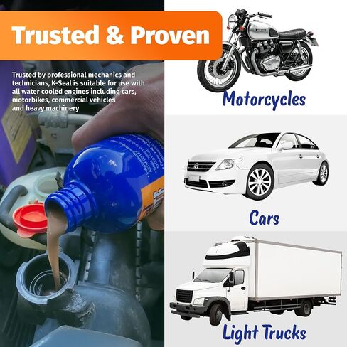 K-Seal Ultimate Head Gasket & Block Repair | Seal & Fix Coolant Leaks, 472ml in Saudi Arabia