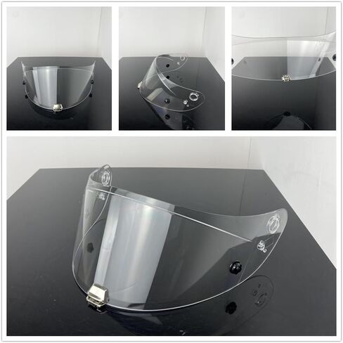 RPHA 11 Shield for HJC RPHA 70 HJ-26 ST Helmet Visor Windproof Sunscreen Faceshield Universal Size Lens Casco Moto Parts (Clear-day and night) in Saudi Arabia