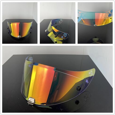 RPHA 11 Shield for HJC RPHA 70 HJ-26 ST Helmet Visor Windproof Sunscreen Faceshield Universal Size Lens Casco Moto Parts (Clear-day and night) in Saudi Arabia