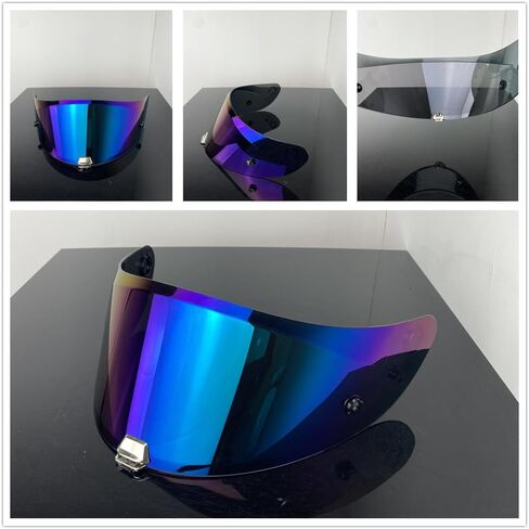 RPHA 11 Shield for HJC RPHA 70 HJ-26 ST Helmet Visor Windproof Sunscreen Faceshield Universal Size Lens Casco Moto Parts (Clear-day and night) in Saudi Arabia