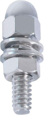 GG Grand General 50521 Chrome Bullet Nut Set-Bulk Pack ، مجموعة من 4 in Kuwait