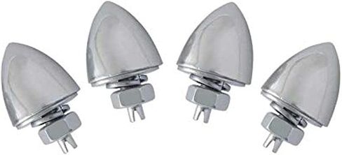 GG Grand General 50521 Chrome Bullet Nut Set-Bulk Pack ، مجموعة من 4 in Kuwait
