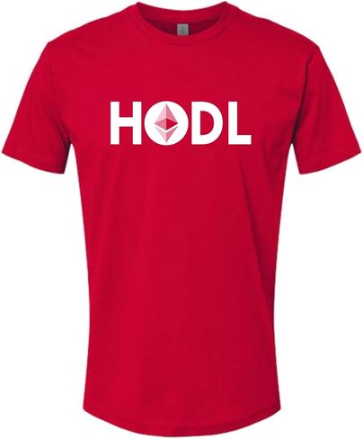 Go All Out Adult HODL Ethereum Hold ETH Crypto Deluxe Soft T-Shirt in Kuwait