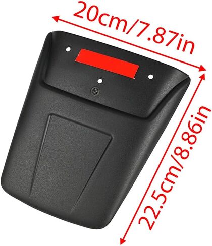 دراجة نارية Mudguard Fender Extension ، دراجة نارية Mudguard Fender ، متوافق مع Harley-Davidson Pan America 1250 RA1250S 2021-2022 ، 1 PC (الخلفية) in Saudi Arabia