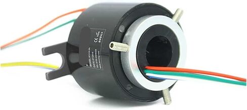 Rotary Joint Joint Hole Diameter 12-12.7mm with 6/12 Circuit/Wire 5A Through Hole Slip Ring Length 25mm Slip Ring(12.7X35mm 12CH 5A) in Saudi Arabia