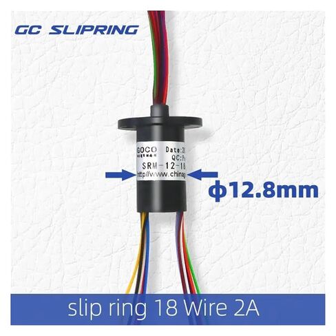 Slip Ring Slip Ring 18 Wire od12.8mm Toy Slip Ring awg30 Color Wire 0.7mm in Kuwait
