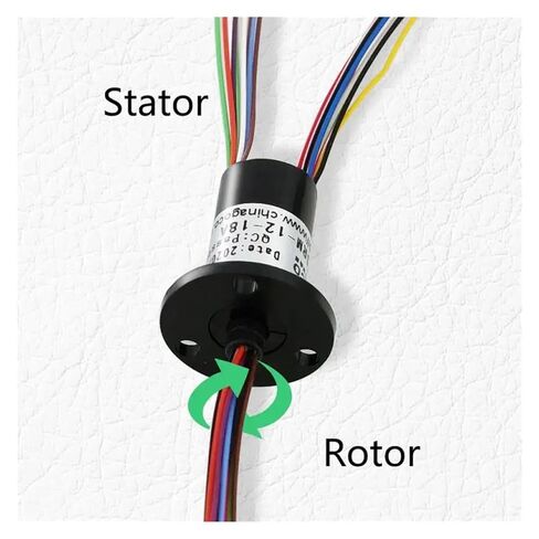 Slip Ring Slip Ring 18 Wire od12.8mm Toy Slip Ring awg30 Color Wire 0.7mm in Kuwait