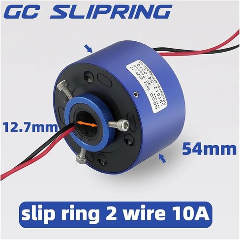 Slip Ring Conductive Slip Ring Through Hole 12.7mm2 Wire 10A Slip Ring Brush Collector Ring in Saudi Arabia