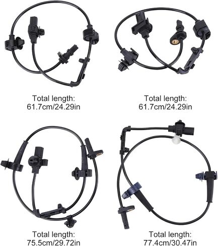ABS Wheel Speed Sensor Fit for 2012-2015 for Honda Civic Rear Left Rear Right Front Left Front Right 4pcs ABS Sensors in Saudi Arabia