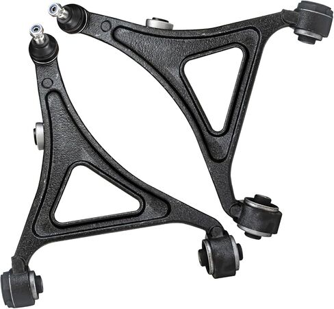 Detroit Axle-AWD Front 2PC Control Arms لـ 12-22 Chrysler 300 ، 17-22 Dodge Challenger ، 13-22 Charger ، 2 أذرع التحكم السفلية مع مجموعة مفصل الكرة 2017 2018 2019 2020 2021 استبدال in Saudi Arabia