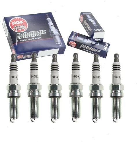 6 PC NGK Iridium IX Parch Plugs متوافقة مع Jeep Wrangler 3.6L V6 2012-2018 in Saudi Arabia
