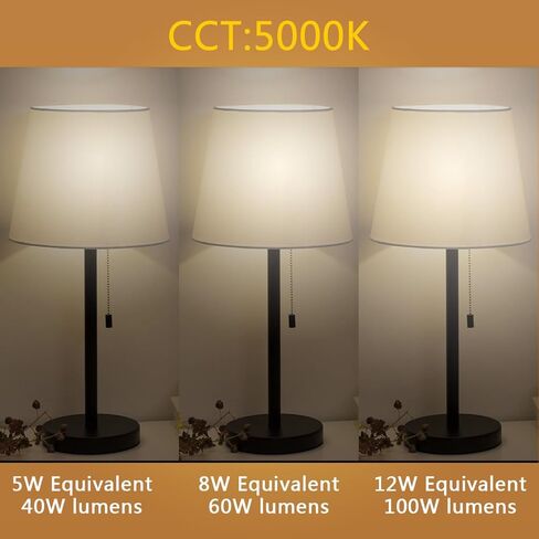 مصابيح LED 3 اتجاهات من KINUR 30 70 100 بيضاء ناعمة مكافئة 2700K A19 مصابيح كهربائية E26 قاعدة داخلية 3 اتجاهات 500lm-800lm-1200lm للقراءة 2 حزمة in Kuwait